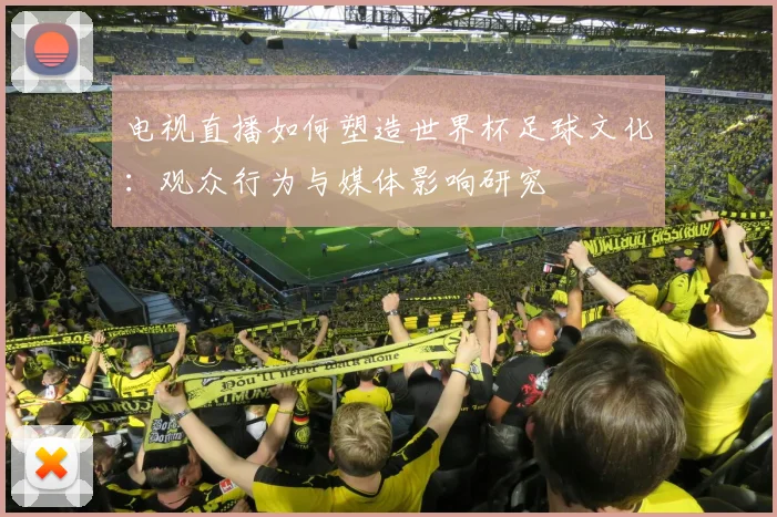 电视直播如何塑造世界杯足球文化：观众行为与媒体影响研究