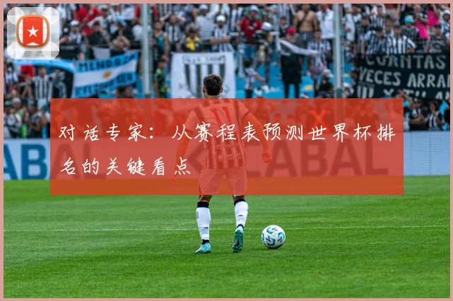 对话专家：从赛程表预测世界杯排名的关键看点